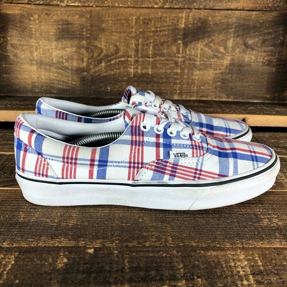 vans plaid shoes